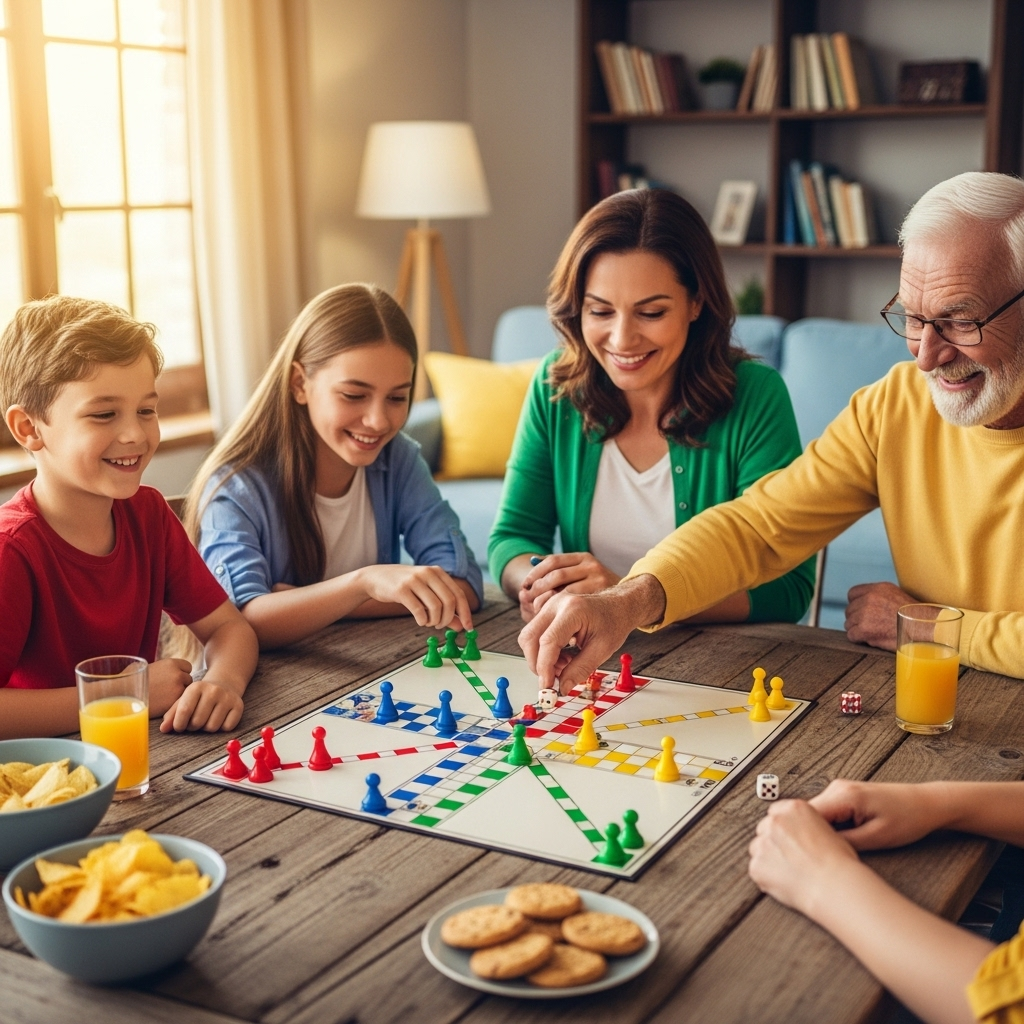 Juego de Ludo familiar